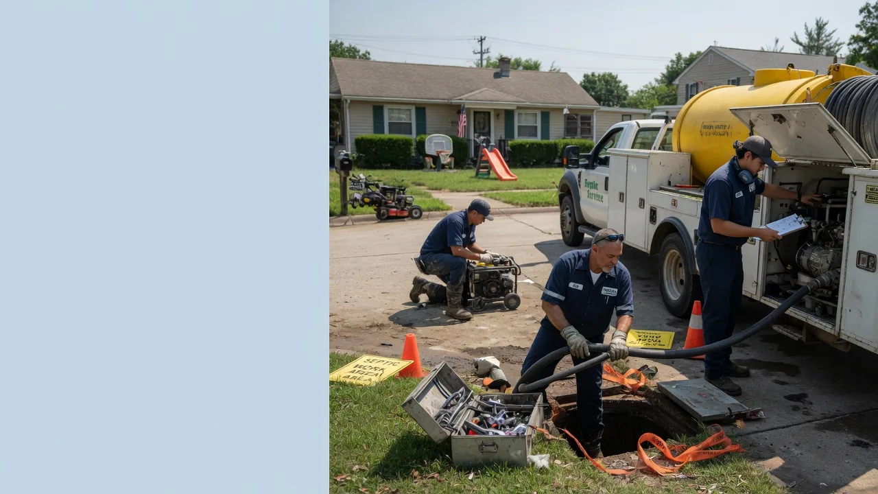 Septic Tank Pumping in Marion, LA near me